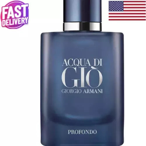 Acqua Di Gio Profondo by Giorgio Armani 3.4 oz Parfum for Men New In Box