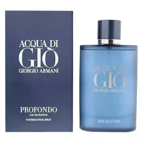 Acqua Di Gio Profondo by Giorgio Armani 3.4 oz Parfum for Men New In Box