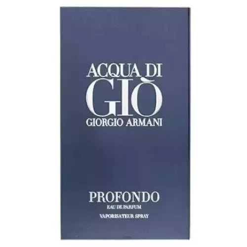 Acqua Di Gio Profondo by Giorgio Armani 3.4 oz Parfum for Men New In Box